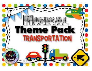 Preview of Transportation Musical Theme Pack BUNDLE