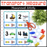 Transportation Non-Standard Measurement Activity