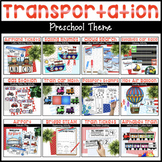 Transportation Preschool Activities for Math, Literacy, & 
