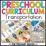 Transportation Preschool Curriculum Lesson Plans and Activities