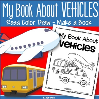 Download Transportation Printables Read Color And Draw Make A Book Distance Learning