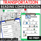 Transportation Reading Comprehension with Visuals for Spec