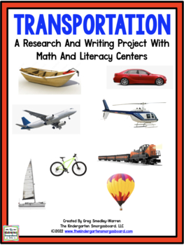 Preview of Transportation: A Research and Writing Project PLUS Centers!