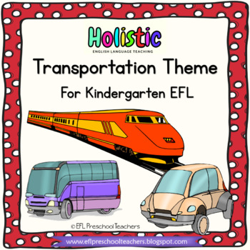 Preview of Transportation  Unit for Kindergarten ELL