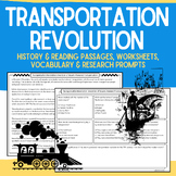 Transportation Revolution Packet: No-Prep Informational Pa