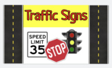 Transportation Signs Match Google Slides