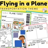 Transportation Theme: Aircraft/Plane Unit -All Centers- Pr