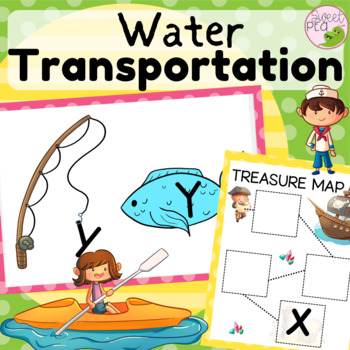 Preview of Transportation Theme: Watercraft Unit - All Centers - Preschool Kindergarten