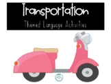 Transportation Themed Activities