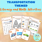 Transportation-Themed Literacy and Math Activities for Preschool
