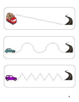 Transportation Tracing - Fine Motor/Pre-Writing Practice! | TPT