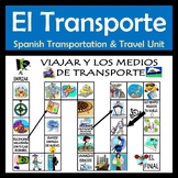 Transportation & Travel Spanish Activities & Games Unit / 