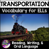 Transportation Vocabulary Activities for Beginning ELLs - 