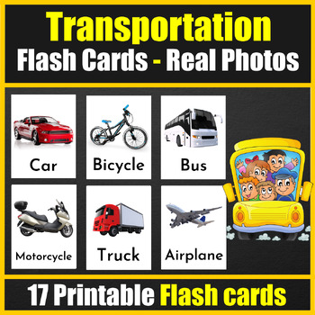 Means of Transport Vocabulary Flashcards