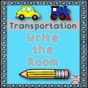 Preview of Transportation Write the Room