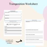 Transposition Worksheet