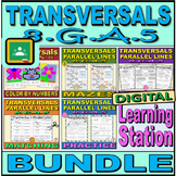 Transversals and Parallel Lines - 8.G.A.5 Digital Learning