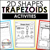 Trapezoid | 2D Shapes Worksheets | Shape Recognition Activities