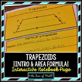 Trapezoids Interactive Notebook Page