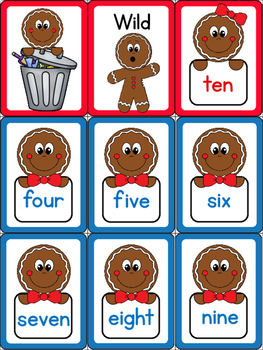 Trash! A Math Game for Sequencing Numbers {Gingerbread} by Katie Mense