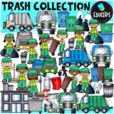 Trash/Garbage Collection Clip Art Set {Educlips Clipart}