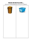 Trash Or Recycle Bin Activity