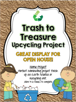 Preview of Trash to Treasure - Upcycling Home Project (PDF file)