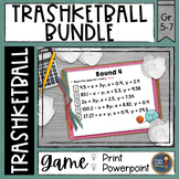 Trashketball Math Games Bundle
