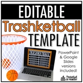 Trashketball Game Template | EDITABLE