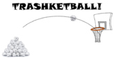 Trashketball Review Game Template. Fun GIFs! Any Subject. 