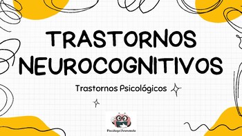 Preview of TRASTORNOS NEUROCOGNITIVOS