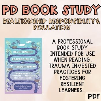 Preview of Trauma Book Study- Relationship, Responsibility, and Regulation