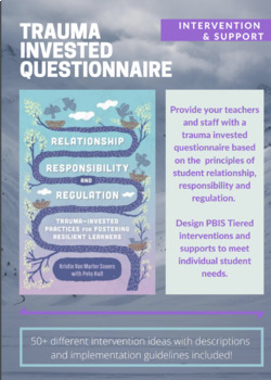 Preview of Trauma Invested Questionnaire and Intervention Menu