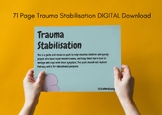 Trauma Stabilisation DIGITAL Guide Therapist Counsellor Bo