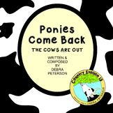 "Ponies Come Back" (Farm Animals, Trauma Relief, Sheet Music)