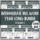 Intermediate French Bell Ringer Work - Volume I - Year Lon