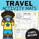 Travel Activity Placemats - Fun Mats for Busy Work Early F