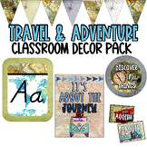 Travel & Adventure Classroom Decor Bundle - Outdoor Theme