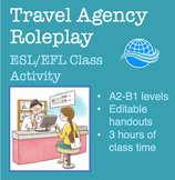 Travel Agency Role-play Activity (ESL A2/B1 Levels)