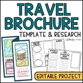Travel Brochure Template and Research Project
