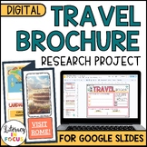 Travel Brochure Template | Research Project | Editable & Digital