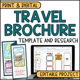 Travel Brochure Template | Research Project | Print | Digi
