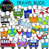 Travel Buds Clipart {Travel Clipart}