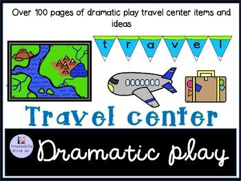 Preview of Travel Center Dramatic Play