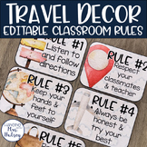 Travel Class Rules - Class Rule Posters