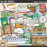 Travel and Vacation Clip Art: On Our Travels (Kate Hadfiel