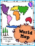 Travel Continents and Oceans - The World Map - Geography A