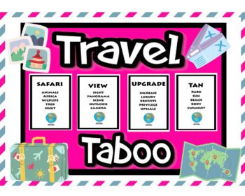 Taboo Gioco da Tavolo Versione Travel da Viaggio 