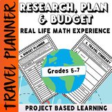 Plan A Holiday/Vacation! Project Based & Real Life Maths