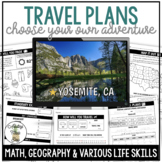 Travel Plans Activity Pack 1 - Yosemite